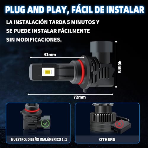 Viaje Y Protección, Automotive Parts and Accessories foco 9006 Marca Duo Lu Tong (3)