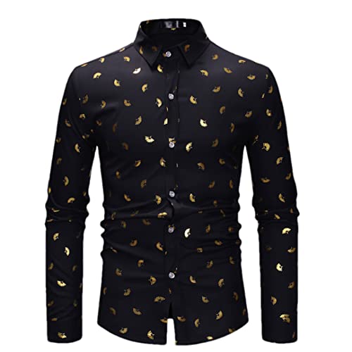 Chemise à imprimé rose homme coupe ajustée idéale pour fête décontractée