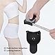 wilcractk Körperfettmessgerät Set mit Caliper und Körpermaßband schwarz – Fettmesszange & Maßband zur präzisen Körperfettanalyse ideal für Fitness, Diät & Körpermessung