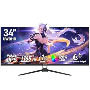 Écran PC IPS Ultra-Large 34" Gawfolk