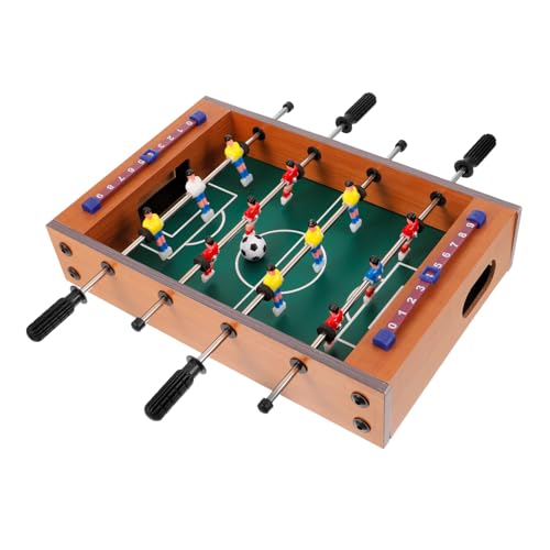 TOYANDONA 1 Juego Máquina De Futbolín Fútbol Futbol Infantil Fiesta Interior Foosball Futbolín De Sobremesa Juego De Futbol Creativo Juegos De Mesa Partido De Futbol Domestico De Madera