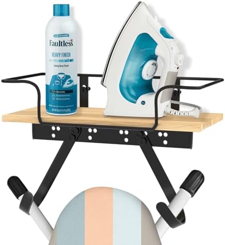 ASSE STIRO MAXI STIRO BIANCO CON PORTACALDAIA 120X45 CM