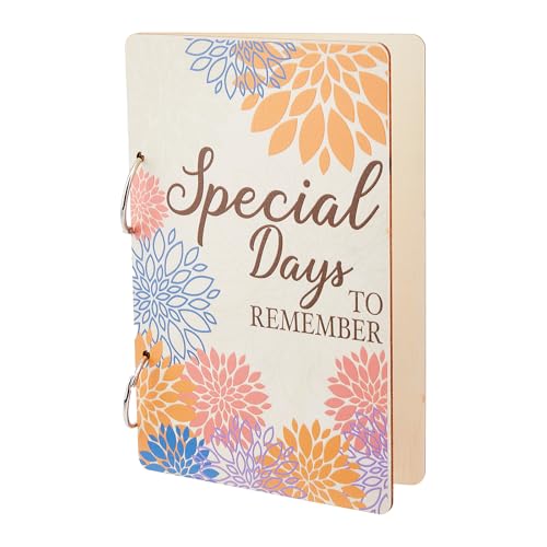 SUPERDANT Special Days to Remember Greeting Card Organizer Birthday Gift Card Holder Cards Keeper Storage Keepsake Book Binder Post Cards Photo Album Holder Wedding Planner Journal Keepsake Gifts by SUPERDANT - Used condition - US$6.50