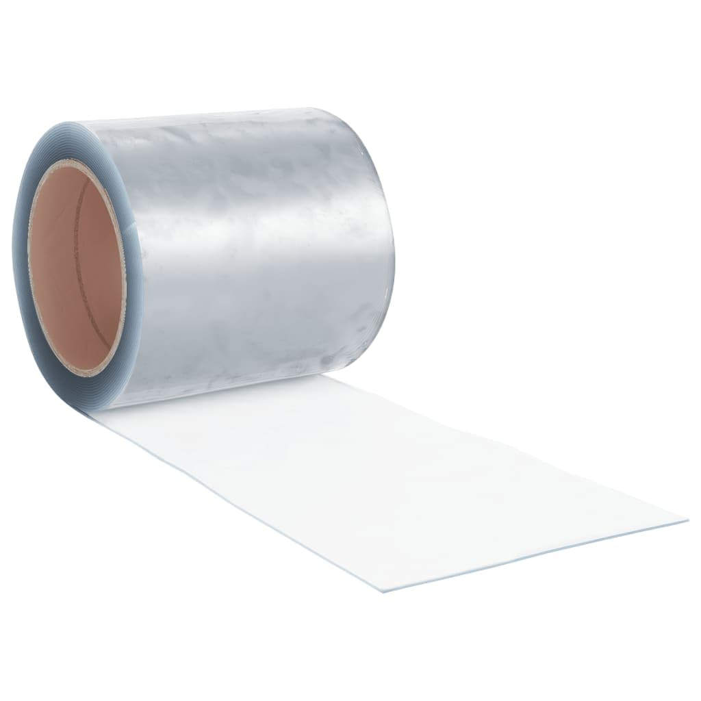 Rideau de porte transparent 200 mmx1,6 mm 10 m PVC