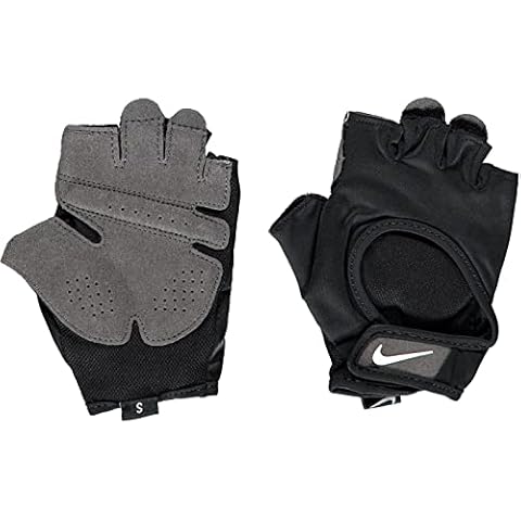Nike Damen Gym Ultimate Fitness Handschuhe, 010 Black/White, S Cover