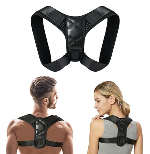 Posture Corrector for Men and Women Adjustable Back Brace for Spine Alignment, Shoulder and Clavicle Support, Breathable Back Straightener for Upper & Lower Back Pain Relief - Image 3