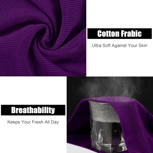 Image of Womens Underwear Full Coverage Panties for Ladies Soft Breathable Cotton Briefs High Waisted Hipster