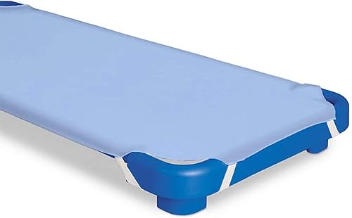 Miniatura 4 de Sábanas para cuna de guardería para niños pequeños y preescolares - Sábanas para cuna de día - Tela de poliéster de algodón - Sábana para cuna