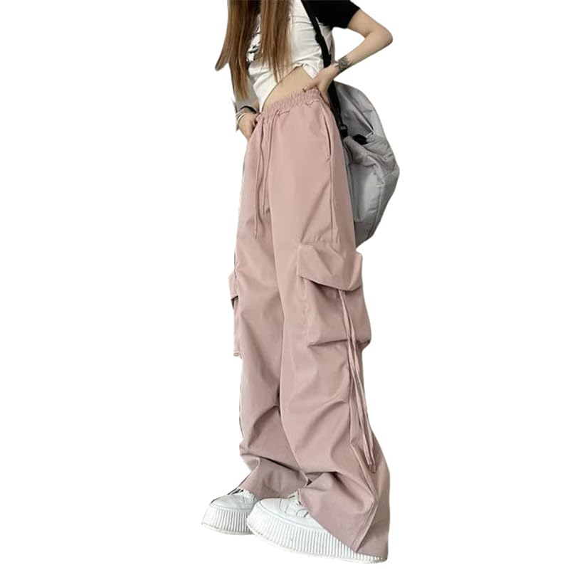 Pantalon cargo d'été coupe ample et finitions rétro haut de gamme