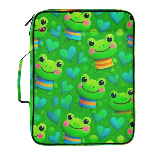 Porte-documents extensible à 7 poches grenouilles vert pour ranger vos papiers