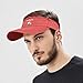 I AM THE Tea Ponytail Sun Humor Caps for Men Fashionable Visor Hats Saffron
