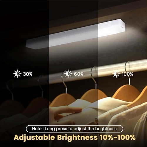 Image of PSP 2Watt Dim Motion Sensor LED Light | 1Y Warranty | Rechargeable with Type-C Port | Magnetic Mounts (Warm White - 50CM)