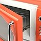G3 Ferrari G10155 Sapormio Vintage Digitaler Kombi-Mikrowellenofen im Vintage-Stil, 1150 W, 20 Liter, 8 Programme, 4 Kochmodi, Inklusive Zubehör, 60-Minuten-Timer, Orange.