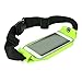 Price comparison product image KING OF FLASH Super Light Sweatproof Running Fluorescent Green Jogging Belt Water Resistant For Sony Xperia Z1/Z2/Z3/Z5 Smartphones