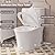 DeerValley One-Piece Toilet, Luxurious Skirted Toilet with 17.24" ADA Chair Height, High-Efficiency MAP 1000g Flush, and Dual Flush 0.8/1.28 GPF, Modern Toilet Bowl for 12" Rough-In