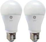 GE Lighting 25037 LED 11-Watt (60-watt replacement), 800-Lumen A19 Bulb with Medium Base, Soft White, 2-Pack