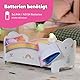 BABY born Regenbogen Bett, Puppenbett mit Regenbogenlichtern und beruhigender Einschlafmelodie inkl. Wendebettwäsche, 835999 Zapf Creation