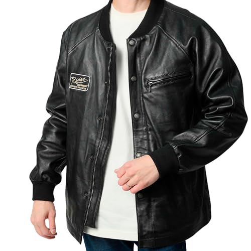 RIDEZ（ライズ）: RIDEZ ライズ ラムレザー ジャケット オレンジ系 40