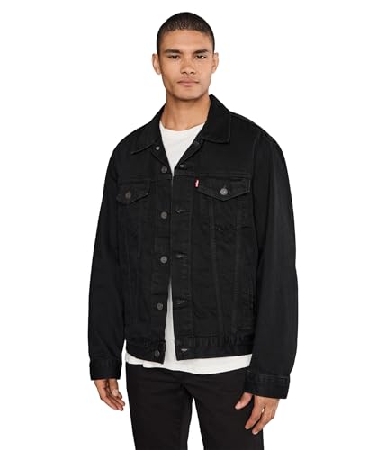Levis Mens The Trucker Jacket Berk Night Small