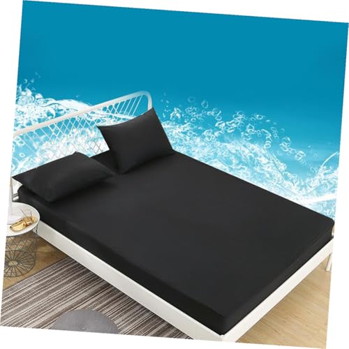 Protège-matelas imperméable noir Levemolo lavable et résistant - 8