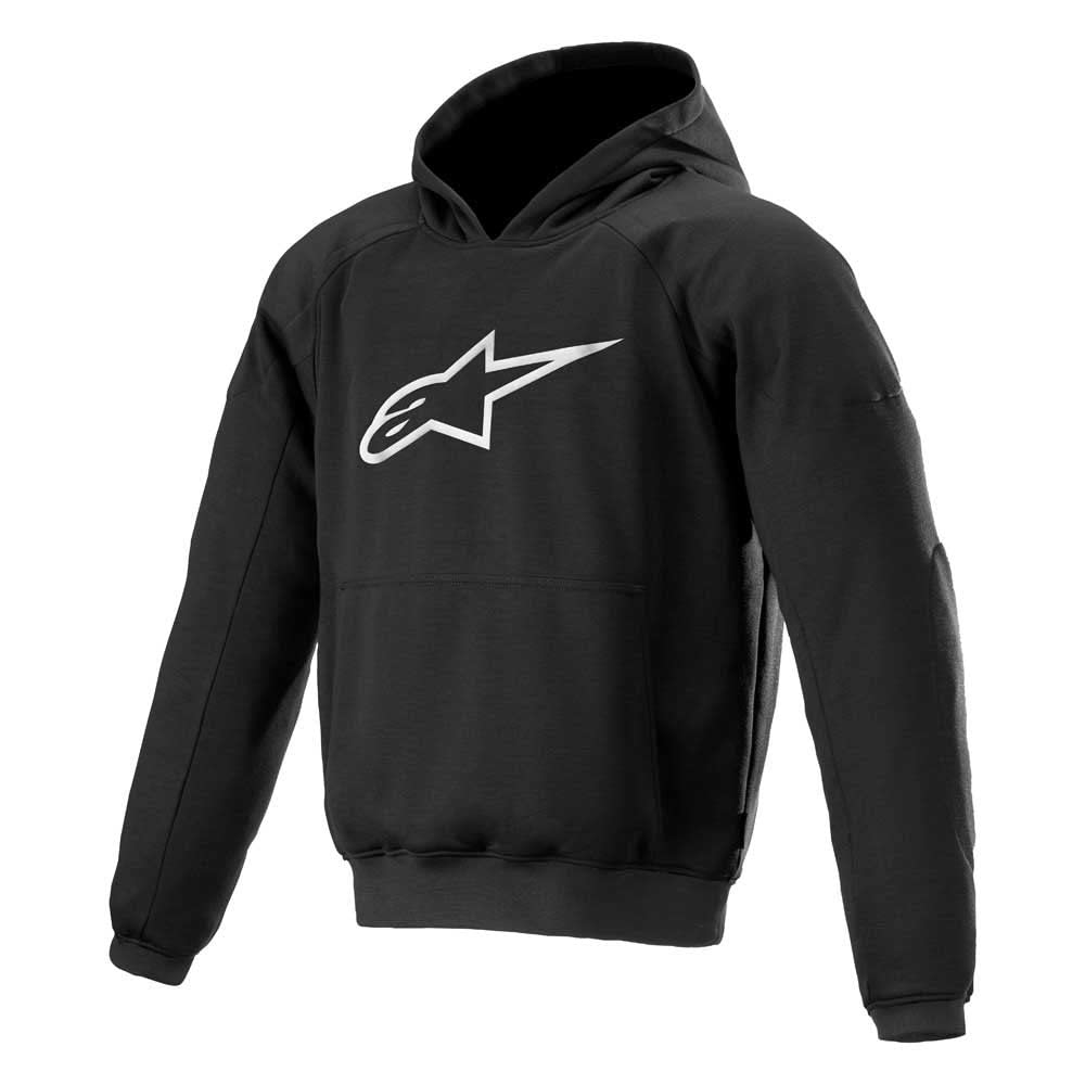 Alpinestars Ageless Motorcycle Hoodie (Black, L) Jacket, L
