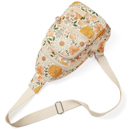 Image of Banelu Small Sling Backpack Crossbody Bags for Women Men, Sling Bag Cross Body Bag Fanny Packs Crossbody Purses