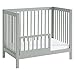 Oxford Baby Essentials Mini Crib to Toddler Bed Guard Rail Conversion Kit, Gray, GreenGuard Gold Certified