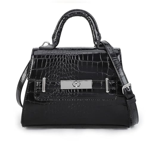 Image of Small Cute Top Handle Bag Crossbody, Designer Summer Purse for Women | Vegan Leather /Straw, 2.5L Capacity, Fits 6.7-inch Phone /Small Wallet /Passport, Versatile for Dressy Outfit /Everyday Use