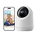 Produktbild SwitchBot Sicherheitskamera für Zuhause 5MP - Pan/Tilt Kam 3K Super HD, 2.4Ghz WLAN für Baby-Monitor/Tier-Kamera, 360° Bewegungsverfolgung, Mensch/Tier AI, Privatmodus, Farbnachsicht, Alexa