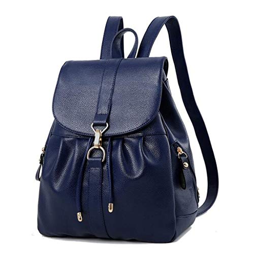 Sac à dos femme cuir mode - Rucksack épaule casual et daypack d'école