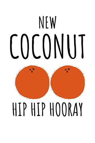 NEW COCONUT HIP HIP HOORAY: Funny New Boob Job, Breast Enlargement/Reduction Surgery, Breast Implants Surgery, Mastectomy Gift or Girlfriend, Women Friends, Wife