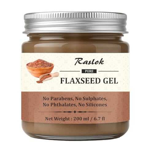 Pure Flaxseed Gel| Hydrates & Nourishes Hair | Lightweight & Gentle Formula | Supports Healthy-Looking Hair | Safe for All Hair Types | Hair Curling Gel 6.7 fl oz - 200ml