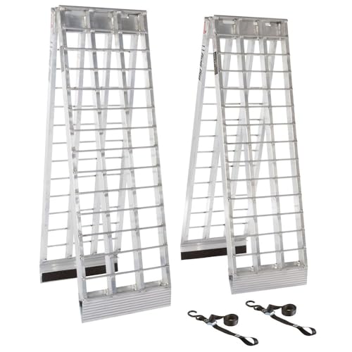 Big Boy II 10' Folding Motorcycle, ATV, UTV Loading Ramp by Black Widow