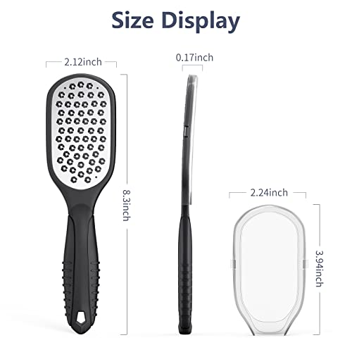 Asontao FOOT FILE_001 Rasp Foot File And Callus Remover. Professional Foot Care Pedicure Stainless Steel File To Remove Hard Skinch Can Be Used thumb #6