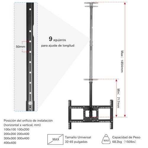 Opiniones y reviews de Soportes de techo ajustables disponible en línea. 2 Imagen adicional