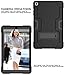 Cantis Galaxy Tab A 10.1 Case 2019 Model(SM-T510/T515),Slim Heavy Duty Shockproof Rugged Case High Impact Full Body Protective Case for Samsung Galaxy Tab A 10.1 Inch 2019 Release,Black