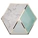 Produktbild Neviti Colour Block Marble Partyteller, Mint/Marmor, groß