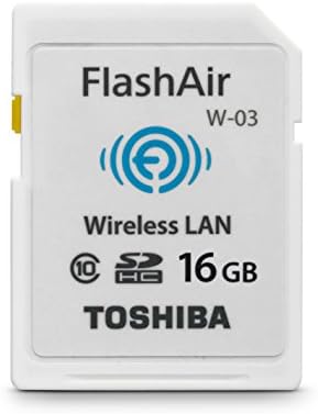 Toshiba FlashAir W-03 SDHC 16GB Class 10 Speicherkarte
