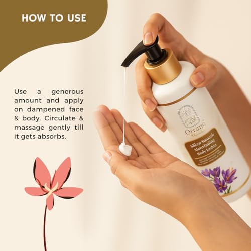 Image of Orrane Moisturizing Body Lotion for Dry Skin | Shea Butter and Coconut Oil Enriched Formula for Soft Smooth Skin | Non-Sticky Hydrating Lotion for Men and Women All Skin Types - 500ml