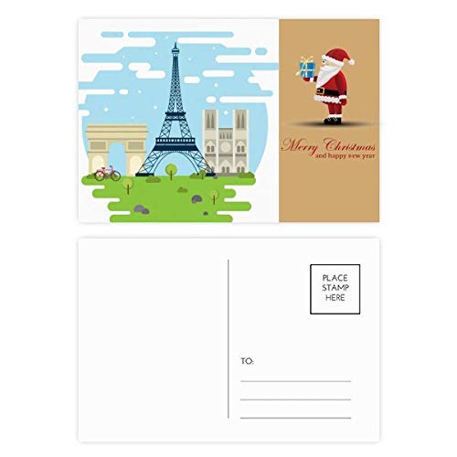 Cartes postales Tour Eiffel France à offrir en cadeau de table ou souvenir de Paris