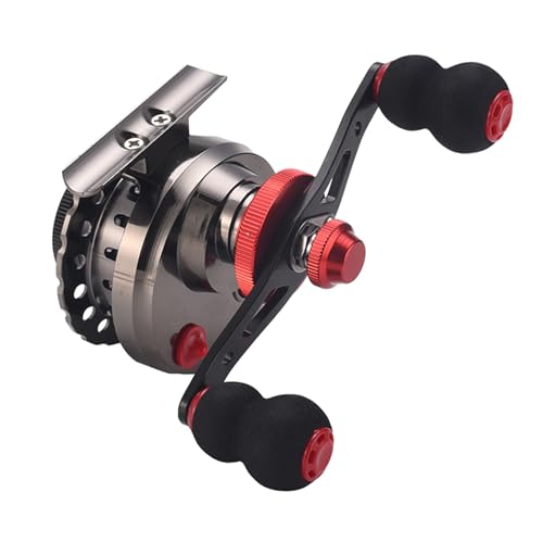 MEAKTSMI Fly Fishing Roller Potente Pesca Intercambiable Izquierda Intercambiable Rueda Marina Ligera Con 2 6: 1 Relación de engranajes