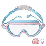 🏊DISEÑO 3D: Se ajusta perfectamente a la cara, diseño impermeable más ajustado, fácil de ajustar, solo para brindarle una experiencia de uso más cómoda.