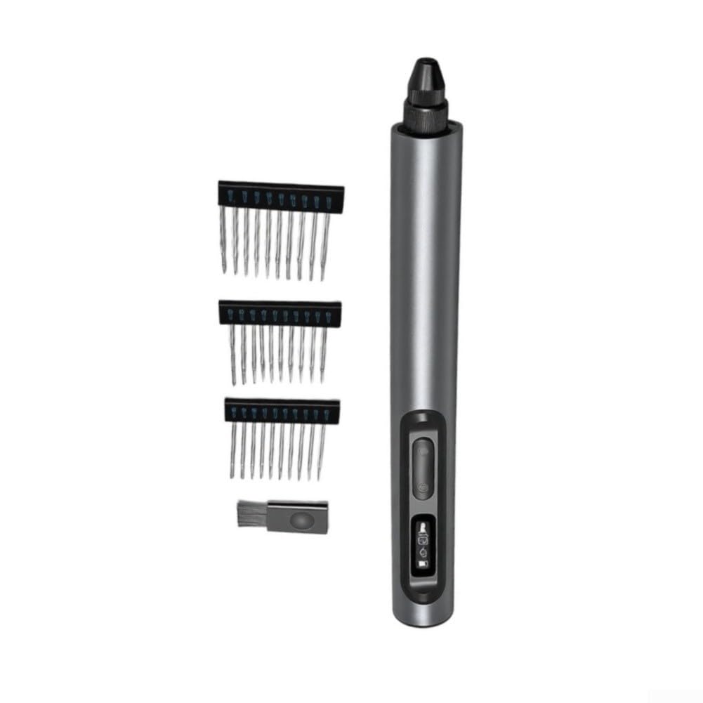 Niceminiwall de Gravure Rechargeable, LED, 30 Embouts pour Métal pour Bois