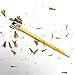 BAZIC Pencil Wood Pre-Sharpened Pencil #2 HB, Latex Free Eraser Yellow Pre Sharpened Pencils for Exam Sketching School Office (12/Pack), 1-Pack