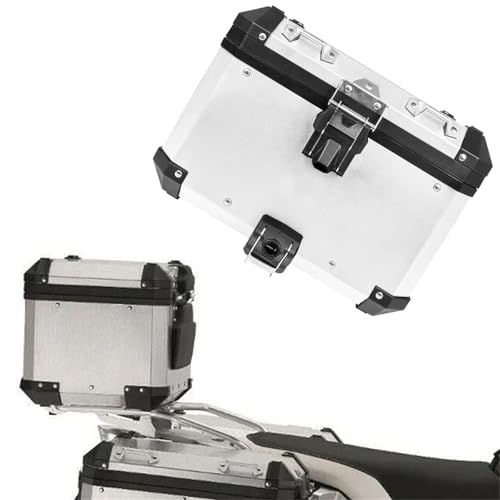 oCNp[{bNX R1200GS LC 2013-2020 R1200GSA 2013-2019 oCNpA~AQbWP[X [ e[{bNX gN c[{bNX X[cP[X ANZT[(Silver,45l)