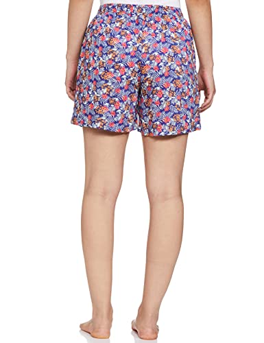 Image of Van Heusen Women's Cotton Lounge Shorts | Lightweight | Breathable Cotton | Relaxed fit | Printed | Comfortable Everyday Wear | Style 55501|Available in Pack of 1 & 2
