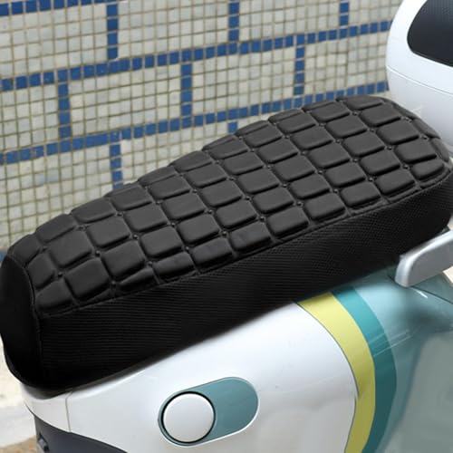 Cojín para asiento de moto transpirable que absorbe golpes 6