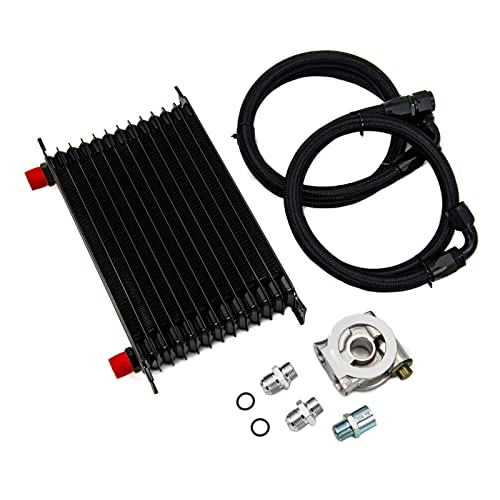 Kit Radiatore Olio Universale | 4 File Alluminio | Per Trasmissione E Servosterzo