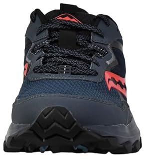 Saucony Men's Excursion TR16 Trail Running Shoe, Night/Black, 12 Wide