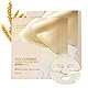 Rice Kollagenmaske, Glowing Collagen Mask, mit Ceramid, Glass Skin Maske, Kollagen Reis Gesichtsmaske, Straffende & Befeuchten, Natürliche Farbe, Korean Skincare, Anti-aging Face Mask